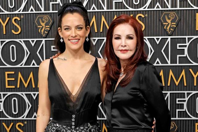 Riley Keough and Priscilla Presley Hit the Emmys After Sorting Out Family Drama